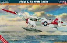 MISTERCRAFT D-254 PIPER L 4H WITH FLOATS 1:72
