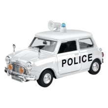 MOTORMAX 79742 1:18 MORRIS MINI COOPER POLICE CAR