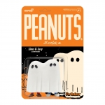 SUPER7 39370 PEANUTS REACTION FIGURE W4 LINUS & LUCY GHOST