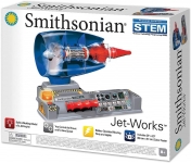 NSI 49081 SMITHSONIAN JET WORKS VISIBLE JET ENGINE KIT ( BATTERIES REQUIRED )
