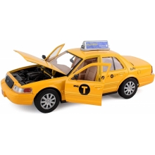 REALTOY RT73337 1:24 NEW YORK CITY TAXI (9 PULG ) (DIE CAST)