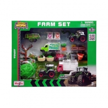 MAISTO 12565 MINI WORK MACHINES SUPER FARM PLAY SET