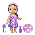 HASBRO F3565 BABY ALIVE GLAM SPA BABY BROWN HAIR