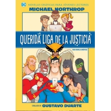 OVNI PRESS DC JOVENES LECTORES QUERIDA LIGA DE LA JUSTICIA