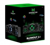 MONSTER 29MTGSW919 SUBWOOFER MONSTER GAMES BLOWOUT 2.1