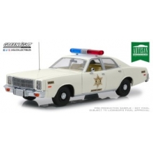 GREENLIGHT 19055 1:18 ARTISAN COLLECTION - 1977 PLYMOUTH FURY - HAZZARD COUNT