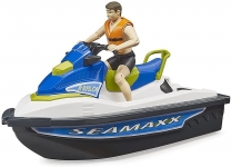 BRUDER 63151 BWORLD PERSONAL WATER CRAFT WITH DRIVER