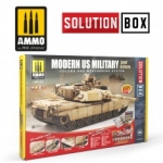 AMMO MIG JIMENEZ AMIG7712 SOLUTION BOX MODERN US MILITARY SAND