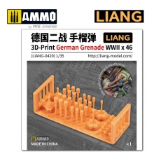 AMMO MIG JIMENEZ LIANG-0420 3D-PRINT GERMAN GRENADE WWII
