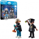 PLAYMOBIL PM70822 DUOPACK POLICEMAN AND STREET ARTIST