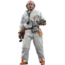 HOTTOYS BACK TO THE FUTURE II DOC BROWN ESCALA 1:6