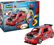 REVELL 00910 RALLYE CAR WITH PULLBACK MOTOR, RED