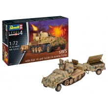 REVELL 03293 SWS WITH FLAK43 AND SD AH58 AMMO TRAILER 1:72