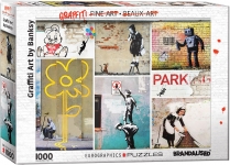 EUROGRAPHICS 6000-5765 STREET ART BY BANKSY 1000 PC PUZZLE 1000 PIEZAS