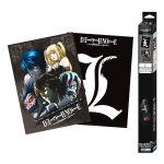 ABYSSE ABYDCO707 DEATH NOTE GROUP & L SHADOW BOXED POSTER SET
