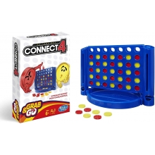 HASBRO B1004 GRAB AND GO GAMES CONNECT 4