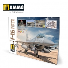 AMMO MIG JIMENEZ AMIG6029 F 16 FIGHTING FALCON VIPER GUIA VISUAL DE MODELISMO MULTILINGE INGLES CASTELLANO ITALIANO