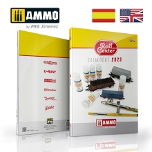 AMMO MIG JIMENEZ AMMOR8305 RAIL CENTER CATALOGO 2023