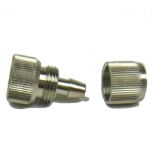 HARDER & STEENBECK 104153 HOSE CONNECTION G 1/8 FEMALE THREAD WITH SCREW SOCKET FOR HOSE 4X6MM