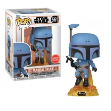 FUNKO 66570 STAR WARS DEATH WATCH MANDALORIAN ( NO STRIPES ) GAMESTOP