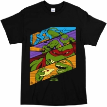 AGUANTE TEENAGE MUTANT NINJA TURTLES CLASICA NEGRA TALLA M 12