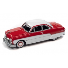 AUTOWORLD RCSP024 1:64 1950 FORD COUPE RED