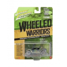 JOHNNY JLSP198B 1:64 M1025 HMMWV ARMAMENT CARRIER BATTLE WORN CAMO