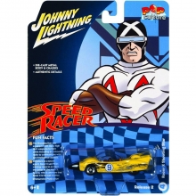 JOHNNY JLSP260 1:64 SPEED RACER SHOOTING STAR YELLOW WORN