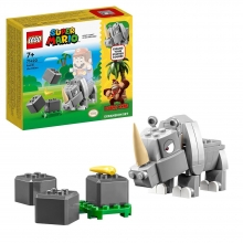 LEGO 71420 SUPER MARIO SET DE EXPANSION RAMBI EL RINOCERONTE