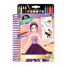 BUKI CM102 LIBRETA DE MODA VESTIDOS DE NOCHE
