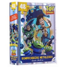 IMEX JCA3142 DISNEY PIXAR TOY STORY PUZZLE METALIZADO 48 PIEZAS