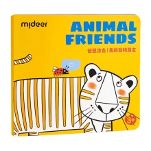 MIDEER MD4214 COLORING BOOK ANIMAL FRIENDS ( FULL ENGLISH VERSION )