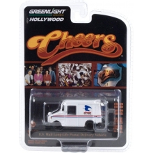 GREENLIGHT 44890D CLIFF CLAVINS U . S MAIL LONG - LIFE POSTAL DELIVERY VEHICLE ( CHEERS 1982-93 TV SERIES ) HOLLYWOOD SERIE