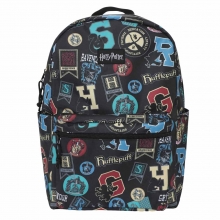 BIOWORLD HARRY POTTER HOUSE ICONS LAPTOP BACKPACK