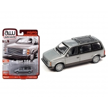 AUTOWORLD AWSP129 1:64 1985 PLYMOUTH VOYAGER SILVER
