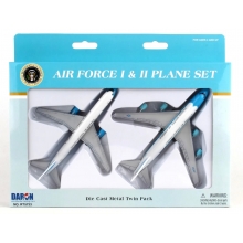 REALTOY 5733 AIR FORCE ONE & TWO PLANES DIE CAST SET