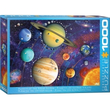 EUROGRAPHICS 6000-5823 PLANETS OF THE SOLAR SYSTEM 1000 PIEZAS