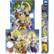 ABYSSE ABYDCO608 DRAGON BALL Z FIGHT FOR SURVIVAL BOXED POSTER SET
