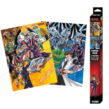 ABYSSE GBYDCO008 YUGIOH ! YUGI AND KAIBA BOXED POSTER SET