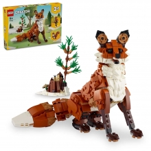 LEGO 31154 CREATOR ANIMALES DEL BOSQUE ZORRO ROJO