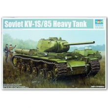 TRUMPETER 01567 1:35 SOVIET KV 1S 85 HEAVY TANK