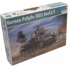 TRUMPETER 01577 1:35 GERMAN PZKPFW 38 ( T ) AUSF E F