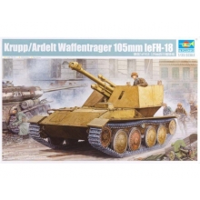 TRUMPETER 01586 1:35 KRUPP ARDELT WAFFENTRAGER 105MM LEFH 18