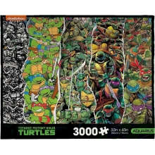 AQUARIUS 68540 TEENAGE MUTANT NINJA TURTLES TIMELINE 3000 PIEZAS PUZZLE