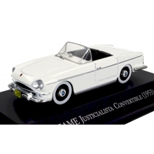 MAGAZINE ARG81 1:43 1953 IAME JUSTICIALISTA CONVERTIBLE, WHITE