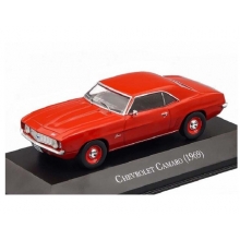 MAGAZINE MEXCAMARO 1:43 1969 CHEVROLET CAMARO, RED