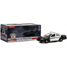 GREENLIGHT 84124 1:24 2011 FORD CROWN VICTORIA POLICE INTERCEPTOR TERRE HAUTE INDIANA POLICE LIVE PD 2016 CURRENT TV SERIES SERIES 1, BLACK