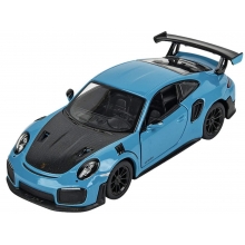 KINSMART 5408WB 1:36 2017 PORSCHE 911 RS GT2 ( 991 ) , BLUE