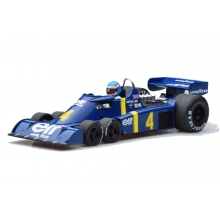 MCG 18615F 1:18 1976 TYRRELL P34 04 P DEPAILLER, ELF TEAM TYRRELL, FORMULA 1 GP ZWEDEN, BLUE YELLOW