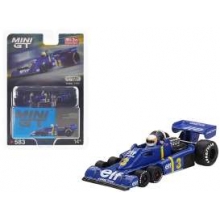 MINIGT 00583LHD 1:64 TYRELL SCHECKTER 1976 P34 SWEDISH GP F1